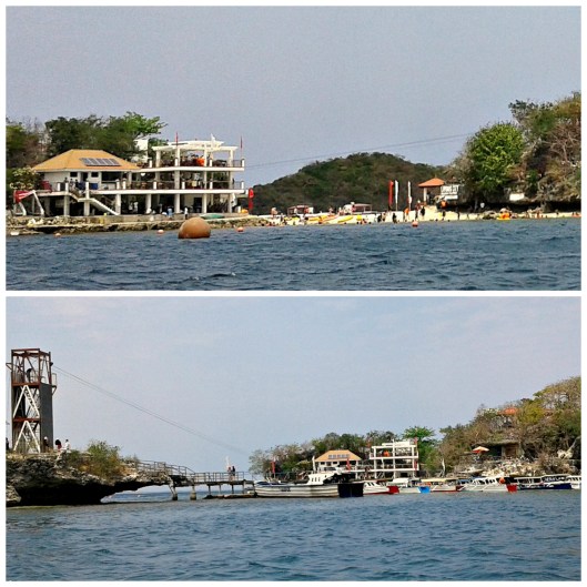 Quezon Islands where most tourists prefer to stay for swimming, zipline and kayak. 