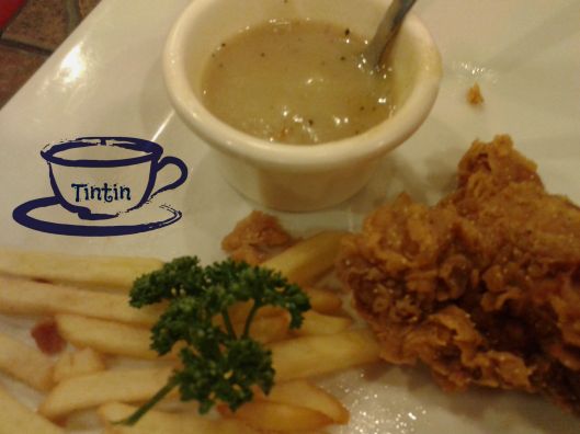 New York Supreme Fried Chicken with french fries