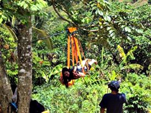 250-meters Zipline.