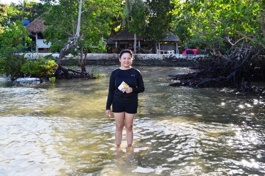During low tide is the best to explore the island